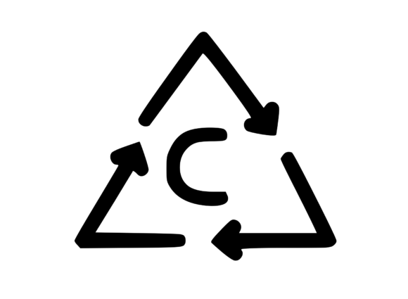 A Playful Take on the Classic Recycle Symbol