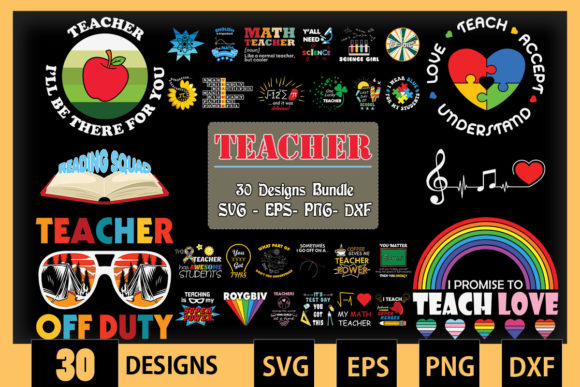 Teacher Part 2 Bundle SVG 30 Designs: A Real Designer Review